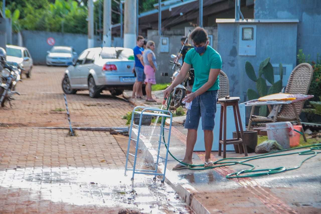 Marque aqui os pontos de alagamento pela Capital 