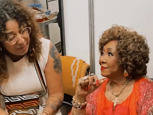 Cantora de MS realiza sonho de infância ao cantar para Alcione