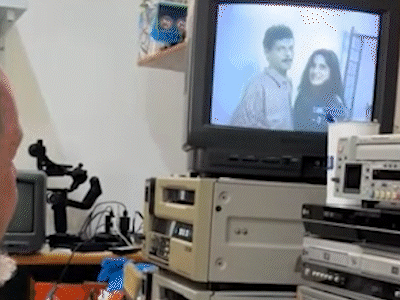 Aniversário perdido em VHS faz neta rever avó 30 anos depois da morte
