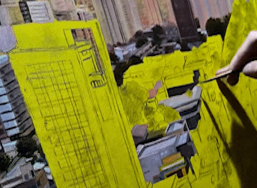 Analista judiciário levou 270 horas para pintar Campo Grande em tela