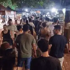 Com vista privilegiada, feira estreia com a Lagoa Itatiaia lotada